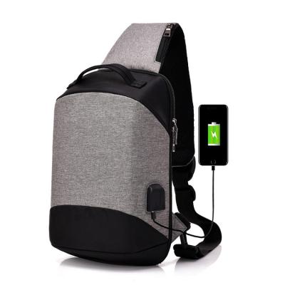 China New Products Waterproof Promotional Hot Korean Canvas Sling Bag Anti Theft Gift Men Sling Bag With Cheap Price for sale