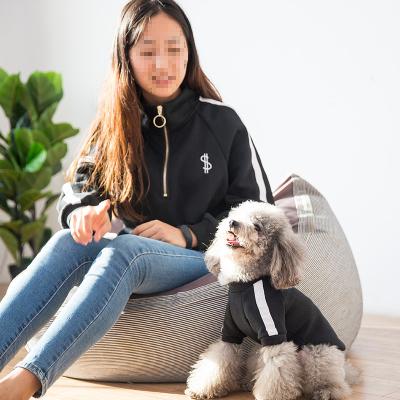 China Sustainable Dog And Owner Matching Single Dog Clothes Luxury Dog T-Shirt for sale