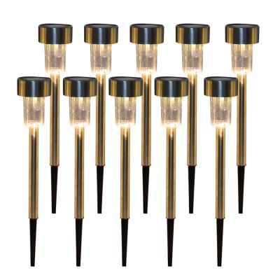 China 10pcs 5W LANDSCAPE High Brightness Solar Power LED Lawn Lamps With Shades Warm White for sale