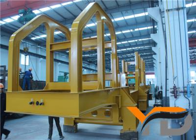 China Semi Trailer Portable Stone Crusher Machine , Road Construction Mobile Crusher Plant for sale