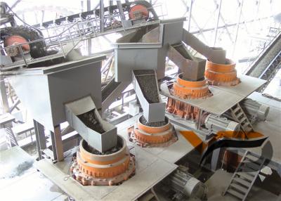 China Quarry Mining Spring Cone Crusher Plant Durable Stable Performance 220KW for sale