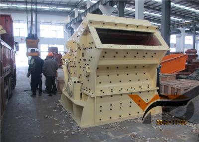 China Cast Steel Impact Hammer Crusher Machine Simplified Technological Process for sale