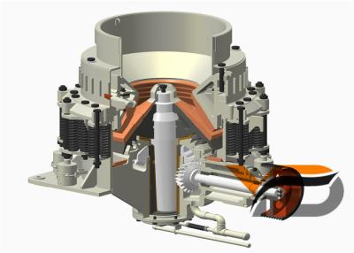 Cina Dimensione minima 10mm di scarico della primavera del cono del frantoio di potere idraulico della macchina 45kw in vendita