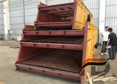 China Low Noise Double Deck Vibrating Screen Feeder Large Capacity Wear Resistant for sale