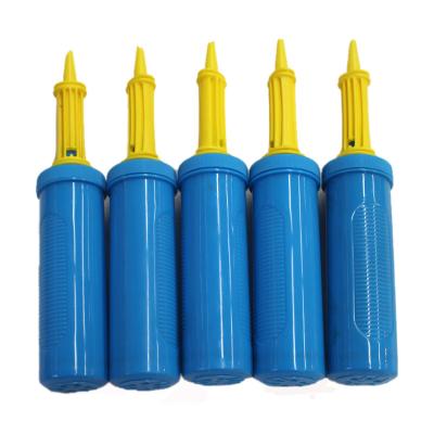 China The Balloon To Compile Best Outlets Two Way Manual Air Cylinder Plastic Strip Balloon Air Cylinder Hand Push Pump for sale