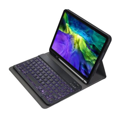 China For ipad air 4 10.9 inch 2020 ipad air4 10.9 inch wireless backlight keyboard tablet case for sale