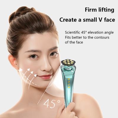 China Multi Portable Anti-Puffiness Microcurrent RF Facelift Skin Care RF Tool RF EMS Photorejuvenation Portable Beauty Apparatus for sale