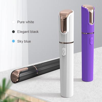 China Fashional Eyebrow Trimmer Multifunctional Portable 2 in 1 Ear Neck Nose Hair Painless Electric Eyebrow Trimmer Pen for sale