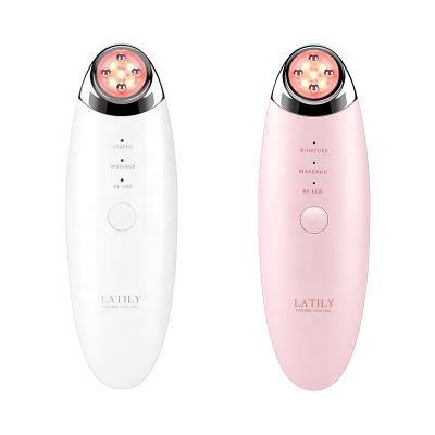 China Double-sided Multifunctional Ultrasonic Hot Massager Pen Eye Compress Removal 4 In1 IP Blood Vessels RF Ionic Pen for sale