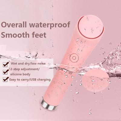 China 90mins Waterproof Silicone Hard Skin Remove USB Rechargeable Pedicure Electric Foot File for sale