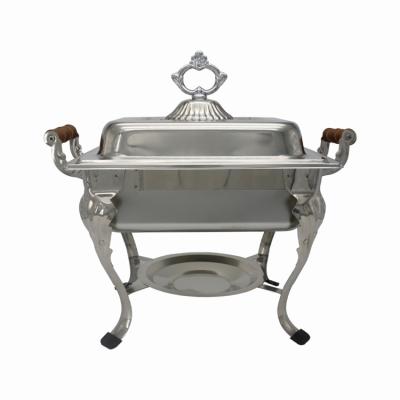 China New Listing Stainless Steel Chafing Dishes Shake Pot Hot Food Warmer for sale