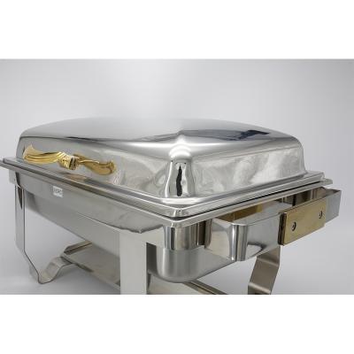 China Restaurant portion chafing dish factory cheap price dish buffet equipment food warmer chefing chafing dish for sale