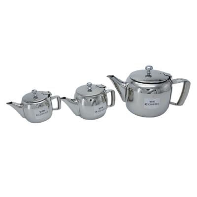 China Factory price stainless steel teapot sustainable tea sets with teapot for sale