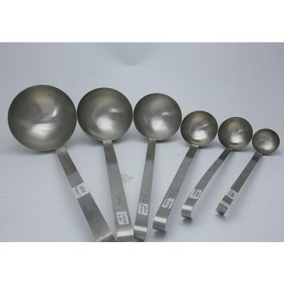 China Sustainable Commercial Quality Stainless Steel Soup Wok Pocket Stable Oil Ladle for sale