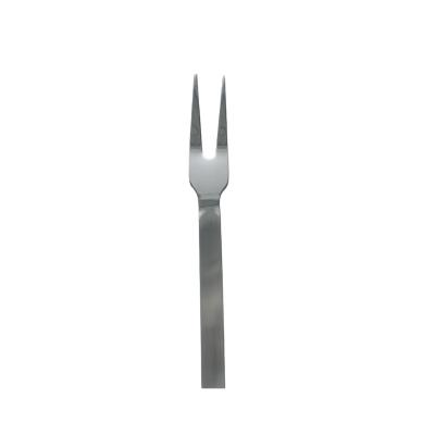 China Manufacturer Quality Assurance BBQ Stainless Steel Rotisserie Meat Fork Easily Cleaned for sale