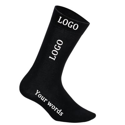 China Manufacturer High Quality 100% Cotton QUICK DRY Custom Design Socks Logo Socks Business Men Socks for sale