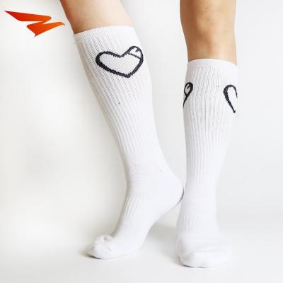 China Antibacterial Custom Your Own Designs High Quality Free Size Cotton Tennis Socks for sale