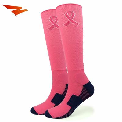 China Fashion Antibacterial Knee High Soccer Football Mens Socks With High Quality for sale