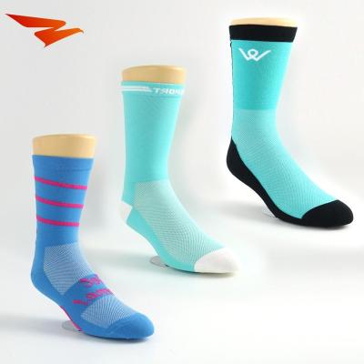 China High Quality Antibacterial Custom Mules Make Your Own Pure Color Cycling Socks for sale