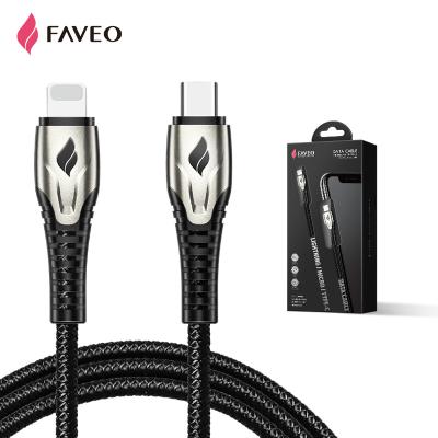 China Faveo 18W Cell Phone C IP USB Charging Cable For Iphone 12/11 for sale