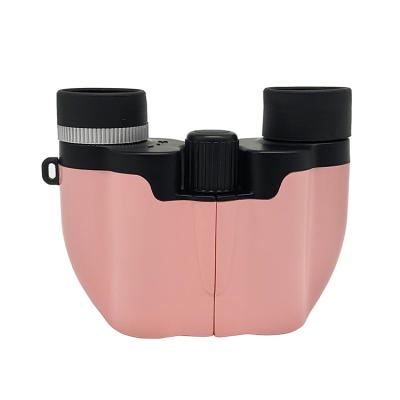 China 2019 New Pink Telescope Binoculars Portable Shock Proof Kids High Resolution Binoculars for sale