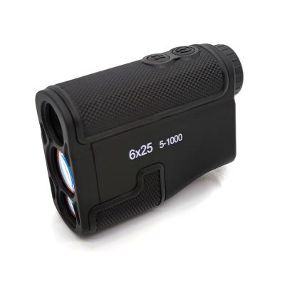 China Handheld High Accuracy Golf 6x Laser Rangefinder For 1000m Outdoor 72x35*110mm for sale