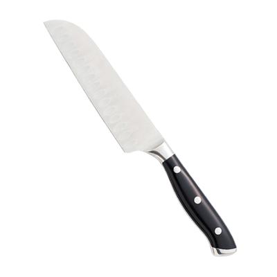 China Viable High Quality 7 Inch Santoku Chef's Knife Kitchen Stainless Steel Knife for sale