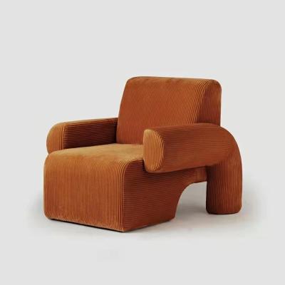 China Other Avidiino Leisure Lounge Chair Fashional Armrest Corduroy Relax Modern Indoor Living Room High Back Chairs for sale