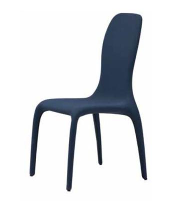 China Unique High Quality Modern Minimalist Italian Dining Chair Restaurant Style Stretchcloth High Density Bounce Sponge Dining Chair for sale