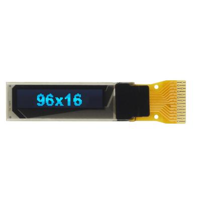 China 0.69 Inch I2C SSD1306 96x16 OLED 0.69 Transparent LCD Display Panel for sale