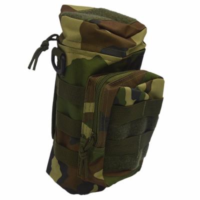 China 600D Polyester Lightweight Tactical Military Water Bottle Outdoor Pouch Bag for sale