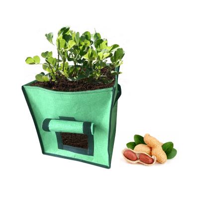 China Morden Single 3 Gallon Planting Square Airing Felt Grow Bags With Handles For Potato And Vegetable for sale