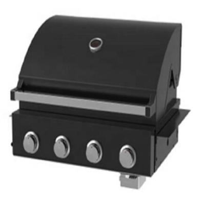 China Height Adjustable Remote Built In Barbecue Gas Grill With Approval for sale