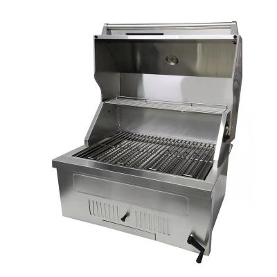 China Easily Assembled High Quality Drop In Casting Iron Grill Stainless Steel Outdoor BBQ Charcoal Grill for sale