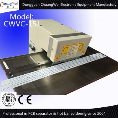 China Pre-genoteerde PCB Depaneling V de Separator van Groefpcb met Twee Ronde Bladen Te koop