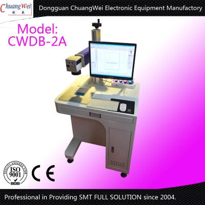 Chine Laser machine à étiquettes pour l'imprimante de bouteille d'animal familier avec 10w 30w 60w automatique à vendre