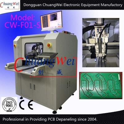 Chine Machine de carte PCB Depaneling de routeur de commande numérique par ordinateur avec l'exactitude de positionnement de 0.01mm en ligne ou off-line à vendre