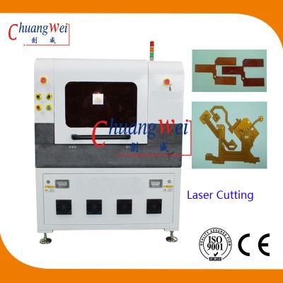 Chine Laser coupant la machine de carte PCB Depaneling, équipement UV de coupeur du laser 17W à vendre