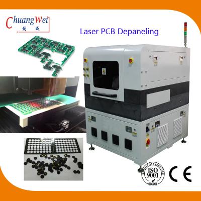 China Maschinen-Selbstvision FPC PWB Lasers Depaneling, die Ausrüstung PWBs Depaneling mit Optowave Laser in Position bringt zu verkaufen