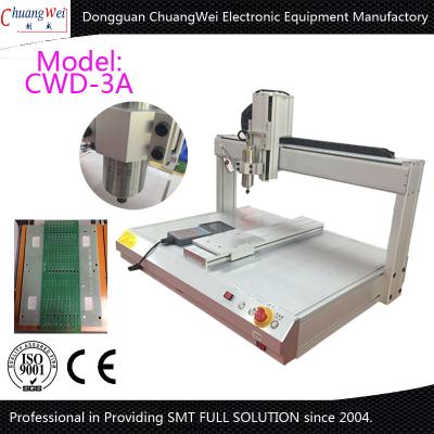 Chine Machine de bureau manuelle de routeur de la carte PCB 0.5KW avec l'axe refroidi par air, carte PCB Depanelizer à vendre