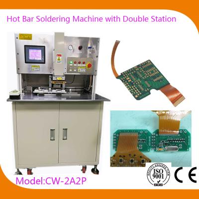 China Effective Hot Bar Soldering Machine Bonding 150*150mm FFC to PCB White Heat Pluse Soldering for sale