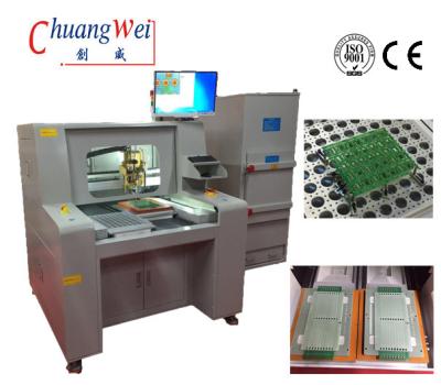 China Van de de Routerpcba router van PCB Depaneling van de de Machinevoortreffelijkheid Scherpe de Snelheid en de Precisie Dubbele Lijst Te koop