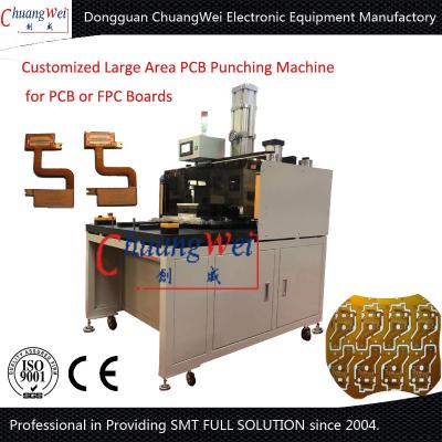 China PWB-Trennzeichenmaschine Stanzmaschine PWBs FPC PWB-Depanelizer   Abteilung PWBs Depaneling zu verkaufen