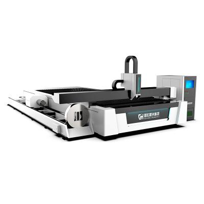 China FT3015 1000w water cooled automatic laser cutting machine price of stainless steel and carbon steel tube and plate for sale