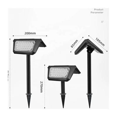 China Solar Home Garden Lamp Waterdichte buitenlamp met ABS-materiaal en 50000 uur levensduur Te koop