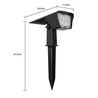 China Waterdicht led zonnelicht voor buiten tuin landschap verlichting ondersteuning Dimmer NO Te koop