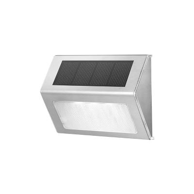 China Waterproof Solar Light Power Stair LED Solar Step Fence Lights for Garden Yard Pathway for sale