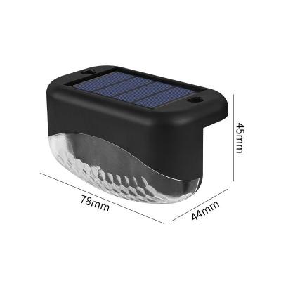 中国 1.2V 入力電圧 庭壁照明のための屋外LED太陽光発電の階段ステップランプ 販売のため