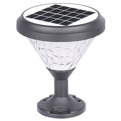 China Estilo europeu IP65 Lâmpada à prova d'água Largo Solar Led Relógio de gramado Bollardo Jardim Luz para exterior à venda