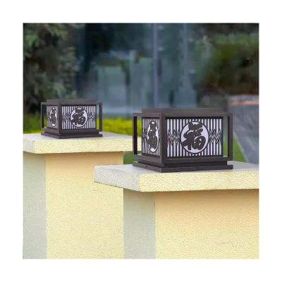 China Vintage Creative Led Waterproof Pillar Lights voor Huis Villa Hof Veranda Buiten Te koop